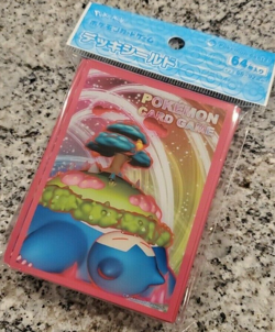 New Sealed Snorlax Vmax Gigantimax Dynamax 64 Sleeves Pokemon Japanese Official - Image 1