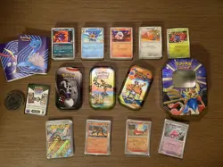 Pokemon Collection Bulk Lot 500+ Cards inc. 145+ Holo, Reverse Holo, EX, Tins - Image 2