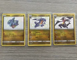 Pokemon Shining Fates Baby Shiny Vault Gible Gabite Garchomp SV38-40 Holo NM/M - Image 1