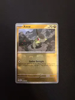 Pokemon TCG Axew 068/086 Masterball Black Bolt - NM - Image 1
