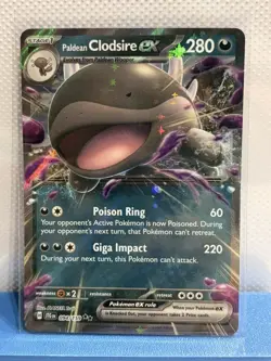 Paldean Clodsire ex - 094/159 - Double Rare - Journey Together - Pokemon - NM - Image 1