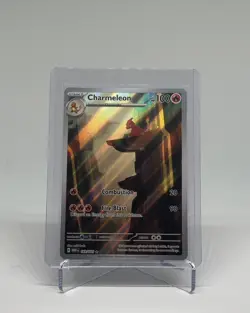 Pokemon TCG Charmeleon Scarlet & Violet-151 169/165 Holo Illustration Rare - Image 1