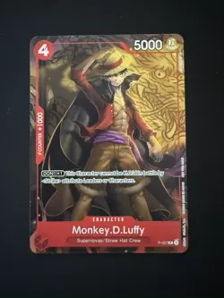 One Piece TCG Monkey.D.Luffy P-007 NM-MINT ( Tournament Pack VOL. 1 ) - Image 2