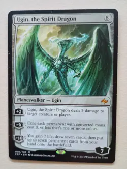 Ugin, the Spirit Dragon - MTG - Fate Reforged - NM - Image 1