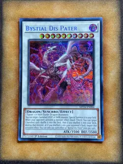 Yugioh Bystial Dis Pater MP24-EN084 Secret Rare 1st Ed NM - Image 1