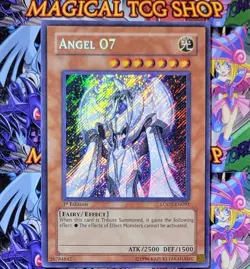 Yugioh Angel 07 LODT-EN092 1st Edition Secret Rare Holo Bleed NM - Image 1