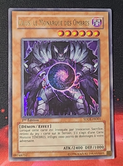Yugioh Caius Monarque des Ombres SDDE-FR001- Francais Fr - Image 1