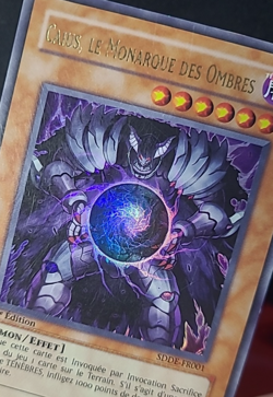 Yugioh Caius Monarque des Ombres SDDE-FR001- Francais Fr - Image 3