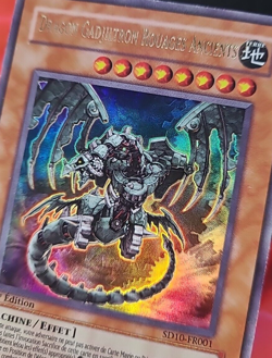 Yugioh Dragon Gadjiltron Rouages Ancients 1st Ed. SD10-FR001 Ultra Rare - Fr - Image 3