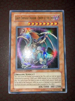 Yu-Gi-Oh! Chaos Emperor Dragon - Envoy Of The End -TLM- Ultra - Limited LP! - Image 2