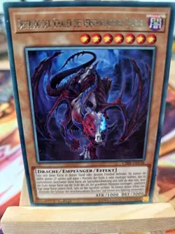 Destrudo der Schauer des verschwundenen Drachen Rare CIBR-DE038 DE NM YUGIOH - Image 1