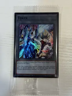 Yugioh Token - Kite & Number 62: Galaxy-Eyes Prime PD TKN5-EN049 Factory Sealed - Image 1