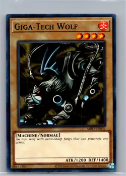 Giga-Tech Wolf MRD-EN096 Metal Raiders (25th Anniversary Edition) Yu-Gi-Oh NM - Image 1