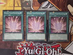 YUGIOH 3X MAGICAL STONE EXCAVATION DPBC-EN035 COMMON 1ST ED NM - Image 1