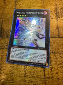 Maestroke the Symphony Djinn YS12-EN043 1st Edition Super Rare PL + BONUS - Image 1