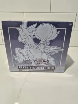2021 Pokemon SWSH Chilling Reign New/Sealed ETB Elite Trainer Box - Image 1