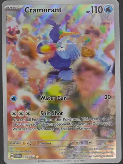 Cramorant 176/167 - IR - Twilight Masquerade - Pokemon Card NM/M - Image 1