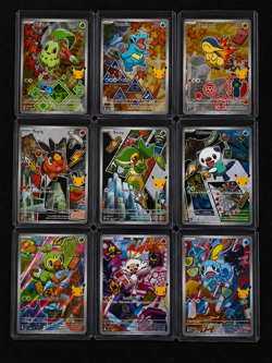 Pokemon Complete Series 2 First Partner Illustration Set Of 9 Cards NEW - Image 1