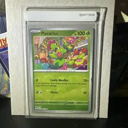 Pokemon TCG Maractus Masterball 008/086 Black Bolt - Image 1