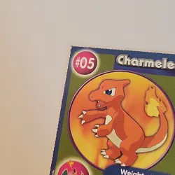 Pokemon Poketrivia Card Charmeleon #05 Mewtwo Strikes Back Scene #1 Perforated - Image 4