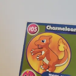 Pokemon Poketrivia Card Charmeleon #05 Mewtwo Strikes Back Scene #1 Perforated - Image 5