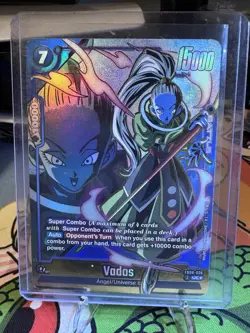 Dragon Ball Fusion World Card Game- Vados Alt Art FB08-026 NM - Image 1