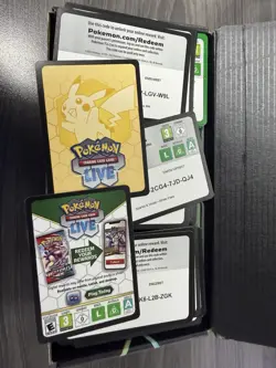 Pokemon TCG Code Cards Unused 1000+ Physically Shipped - Image 2