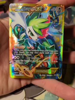 Pokemon Shaymin EX 077A/108 Alternate Art Full Art NM- Mega Rayquaza & Zygarde - Image 1
