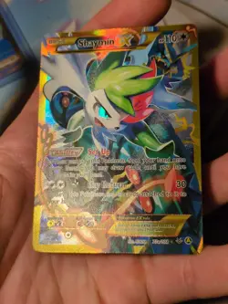 Pokemon Shaymin EX 077A/108 Alternate Art Full Art NM- Mega Rayquaza & Zygarde - Image 4