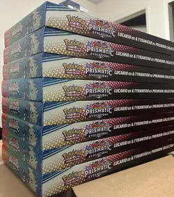 Pokemon Prismatic Lucario Ex Tyranitar Ex Premium Collection LOT OF 8 Sams Club - Image 3