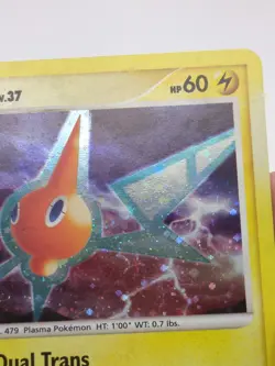 Pokemon TCG Rotom Holo Rare Card 13/100 Majestic Dawn - DMG - Image 3