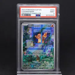 PSA 9 Charmander 044 SVP Obsidian Flames Black Star Promo ETB Graded Pokemon TCG - Image 1