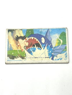 Dragon Ball Son Goku Fish Kaku Menko Card retro Japanes Shueisha - Image 2