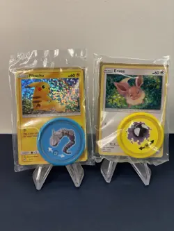 Pokemon TCG Pikachu And Eevee 2019 Mcdonalds Sealed Cards - Image 2