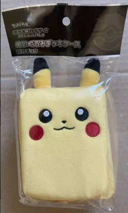 Pokemon Card Game Scarlet & Violet Plush Deck Case Pikachu JAPAN - Image 1