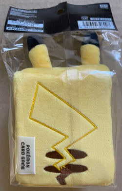 Pokemon Card Game Scarlet & Violet Plush Deck Case Pikachu JAPAN - Image 2