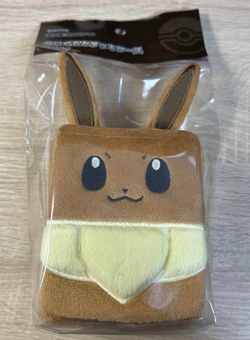 Pokemon Card Game Eevee Plush Card Deck Case Pokemon Center NEW JAPAN - Image 1
