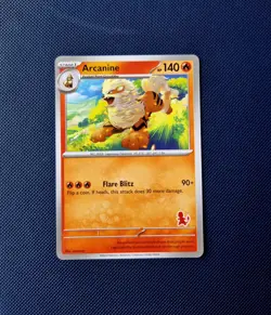 Arcanine Charmander Stamped My First Battle Pokemon Card - Image 1