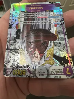One Piece Sakazuki OP16-065 SEC Manga OP16 Card Game English Mint - Image 5