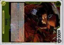 OP12-100 Sabo Rare English One Piece TCG Card OP12 Legacy of the Master - Image 5