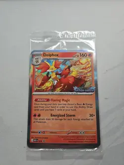 POKEMON CHAOS RISING STAFF PROMO SET OF FOUR CARDS NEW AND SEALED - Image 1