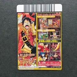 S7684 Straw Hat Crew Japanese One Piece Treasure World PROMO PR-01 Card J22 - Image 2