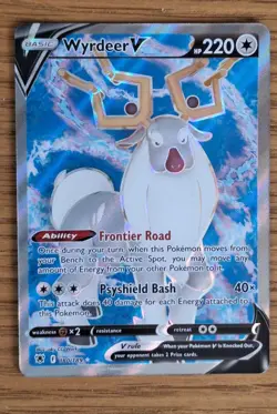 Wyrdeer V 180/189 Full Art Ultra Rare SWSH Astral Radiance Pokemon Card - Image 1