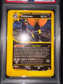 Pokemon - Umbreon 41/147 PSA 9 MINT - Aquapolis - Rara Non Holo - 2003 - ITA - Image 2