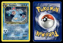 Feraligatr 5/111 Holo Rare Neo Genesis Pokemon Card DMG - Image 1