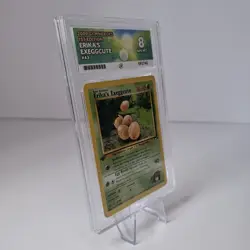 Ace 8 Erika's Exeggcute 1st Edition Gym Heroes 43/132 Graded Pokemon Card. - Image 2