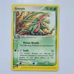Grovyle 31/109 Uncommon EX Ruby & Sapphire Pokemon Card 2003 E-Reader NM - Image 1