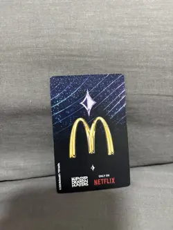 Baby Saja boys Card Kpop Demon Hunters holographic McDonalds Photocard 2026 - Image 2