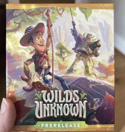 Disney Lorcana Wilds Unknown Sealed pre Release Kit - Image 1