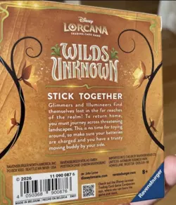 Disney Lorcana Wilds Unknown Sealed pre Release Kit - Image 2